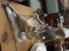 Large Spanish group figure