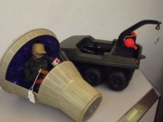 Action man powerhog together with action man space