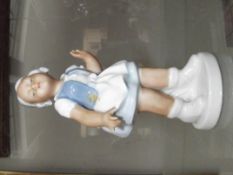 Bavarian figure of a girl