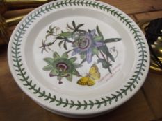 Set of six Portmeirion botanical plates