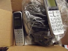 New Panasonic dual telephone set