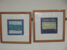 Pair of contemporary prints