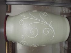 Large Denby stoneware vase