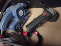 Grinder and a sander