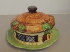 Beswick cottage ware lidded dish