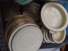 A very large dinner service, Crown Devon (Fielding