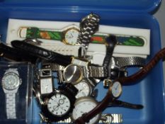 Large collection of wristwatches
