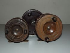 3 fishing reels