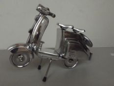 Chrome vesta scooter