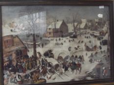 Pieter Bruegel framed print