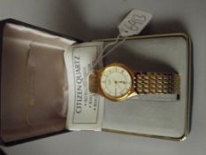 Cased Citizen watch
