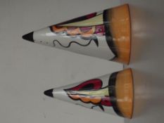 Two Lorna Bailey sugar sifters, Ravensdale