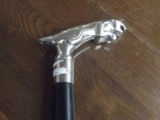 Jaguar walking stick