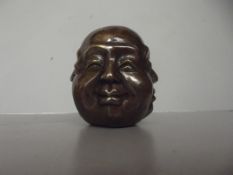 Brass four faced Buddha