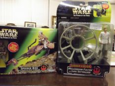 Two Star Wars Power of the Force figures