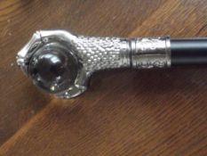 Ball and claw walking stick