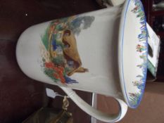 Very large Victorian water jug
