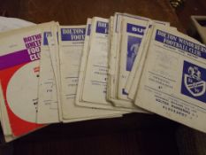 Collection of Bolton Wanderers programmes, 1965-19