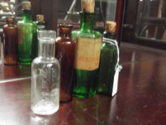 Four poison bottles