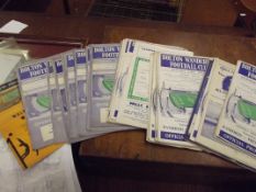 Collection of Bolton Wanderers programmes, 1959-19