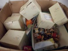 Large box of unsorted collectables