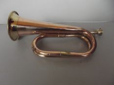 Brass and copper, boosey, bugle