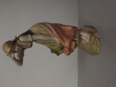 Alexandra porcelain Austrian figure of a girl, 32