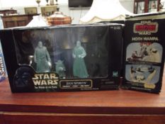 Star Wars Jedi spirits and Star Wars hoth wampa