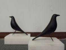 Eames Inspired House Blackbirds x 2