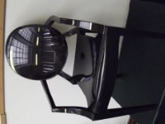 Black Plastic Ghost style  chair