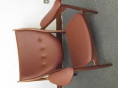 Finn Juhl Leather Chieftan Chair