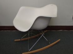 Charles Eames Rocker in ABS Plastic