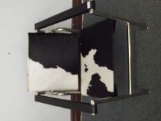 Le Corbusier style Basculant Chair in Pony Hide