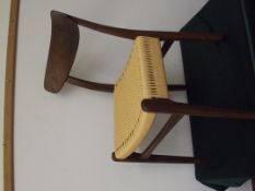 Wood wicker chair