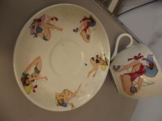 Large Portmeirion cup and saucer