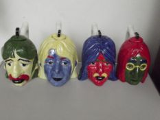 Lorna Bailey set of Beatles teapot, Andy Warhol de