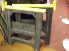 Pair of sawhorses