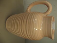 Clarice Cliff ribbed jug
