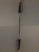 925 silver pin brooch in the form of ram's head