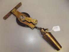 John Rabone & sons brass military 25 foot plumb li