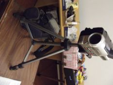 Hitachi X500 video camera and tripod