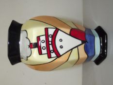 Lorna Bailey hexagon vase, Cruise