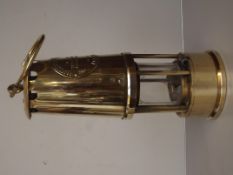 Brass miners lamp