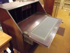 Three drawer writing bureau
