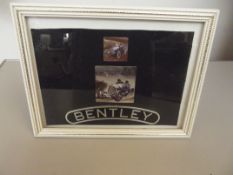Bentley framed collage