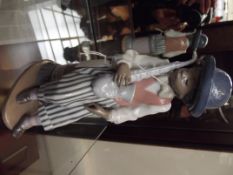 Lladro figure of a saxophone player