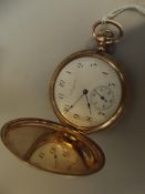 Gold plated Legin pocket watch