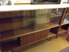 Retro glazed display unit