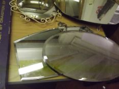 Four vintage mirrors