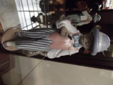Lladro figure of clarinet player